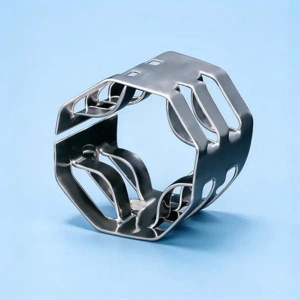 Pingxiang Daier D-A-I-E-R Metal 84 Inner Arc VSP Ring Tower Packing SS316L Mo≥2.0% for Distillation
