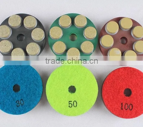 Professional 3 Inch New Hybrid Concrete Polishing Pads photo-5