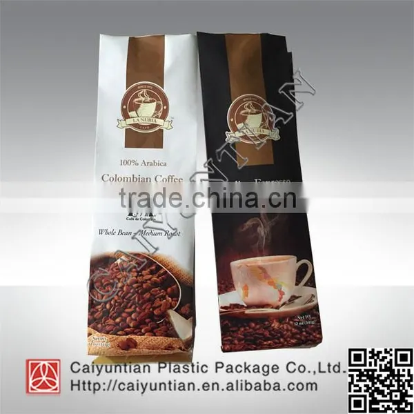 Aluminum Foil Standup Coffee Pouch With Tin Tie photo-2