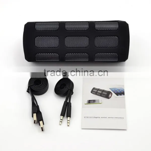 RS7720 Outdoor Portable IPX4 Weatherproof Dustproof Speaker Handsfree Wireless Bluetooth Speaker Waterproof photo-5