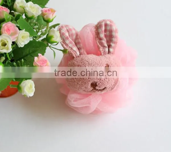 Coral Fleece Animal Bath Ball for Body photo-2