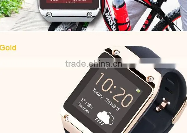Factory Supply Touch Screen, Bluetooth 3.0, Camera, Sim, GPS, 3G Smart Watch Phone photo-3