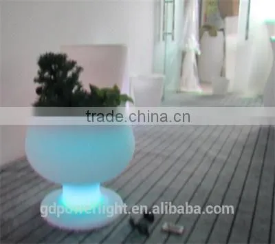 New PE Plastic Flowerpot With LED Light 4151D photo-5