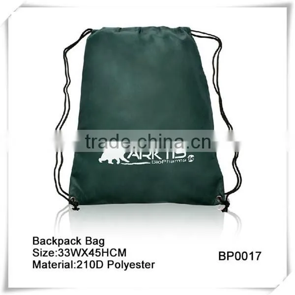 Promotional Small Reflective Sports Drawstring Bag