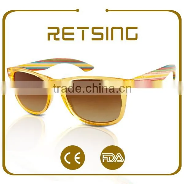Laser Logo Wooden Sunglasses Bamboo Sunglasses Wholesale photo-3