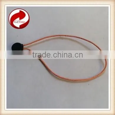 Quality String Seal Tag, Hang Tag String, Garment Plastic Seal Tag Black+pink Seal Tag String Thong photo-4