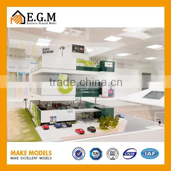 Internal View Model of Micromarket-1:100 Scale photo-4