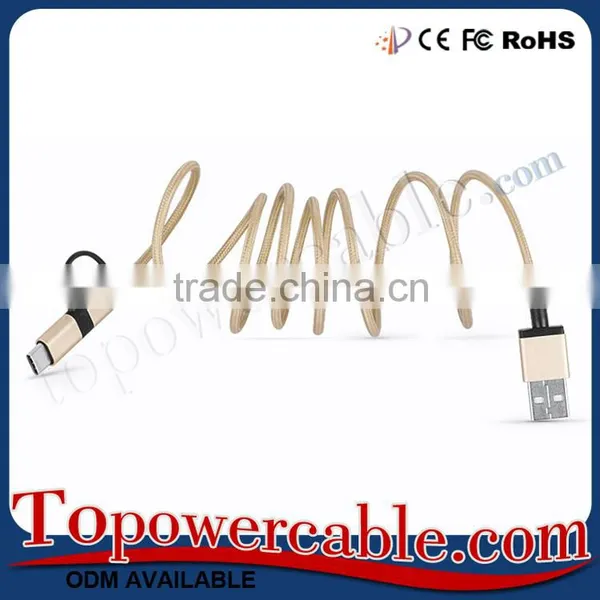 2 in 1 Reversible Design Hi-speed Micro USB 3.1 Type C Male to Standard Type A USB 3.0 Male Data Cable photo-6