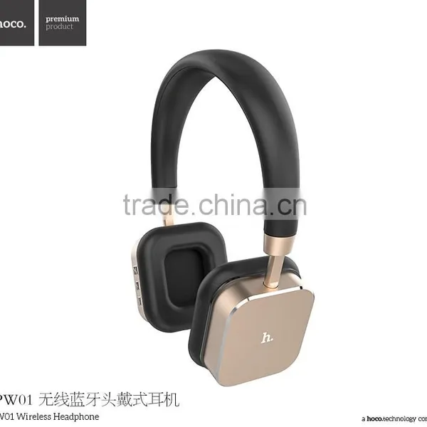 Original HOCO HPW01 3.5mm Universal Head-mounted Headphone Stereo Sound Wireless Bluetooth Headset For Mobile Phone MT-4722 photo-6