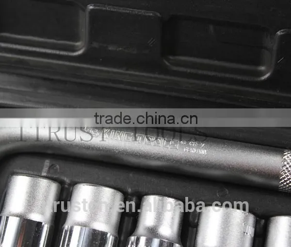 10PCS 1/2" Plastic Box Socket Set 4010AABP GS KING TOOLS Made in China photo-3