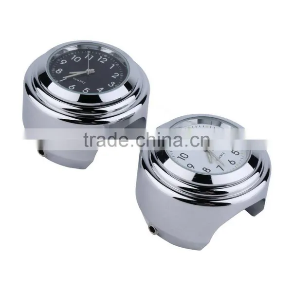 22mm Waterproof Hand Bar Watch Universal Motorcycle Moto Handlebar Mount Dial Top Mount Clock For Motorcycle Bicycle Cruiser photo-2