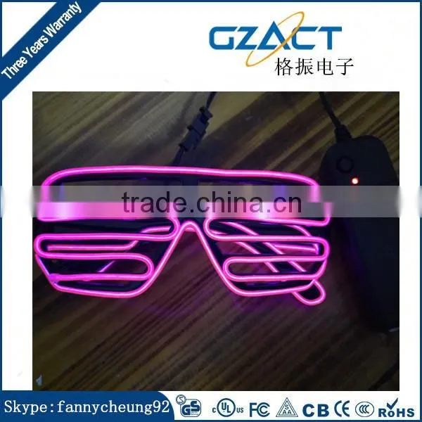 el Sunglasses With Led Bling Lights Led Shutter Party Glasses for Eye Catcher Crazy Fancy Novel photo-5