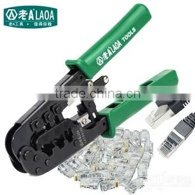 LAOA Rachet Network Crimping Pliers Wire Cutter Electrician Tools photo-5