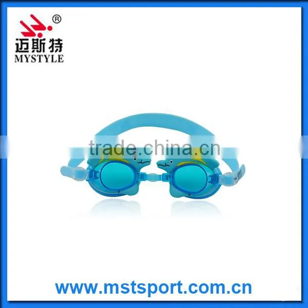2016 Fashion New Cute Dolphin Cartoon Kids Goggles Manufacturer in China photo-4