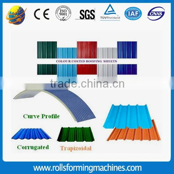 Antique Roof Tile/ Metal Roofing Panel Roll Forming Machine photo-4