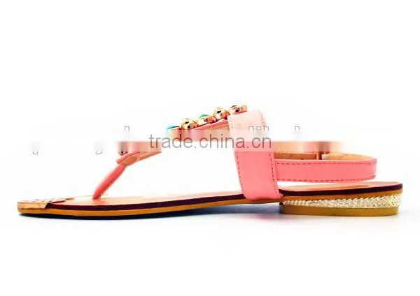 Fashion Lady Fancy Flat Heel Colorful Slippers photo-5