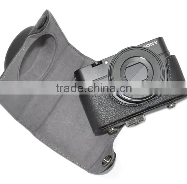 JJC OC-RX100 PU Leather Camera Case for SONY photo-4