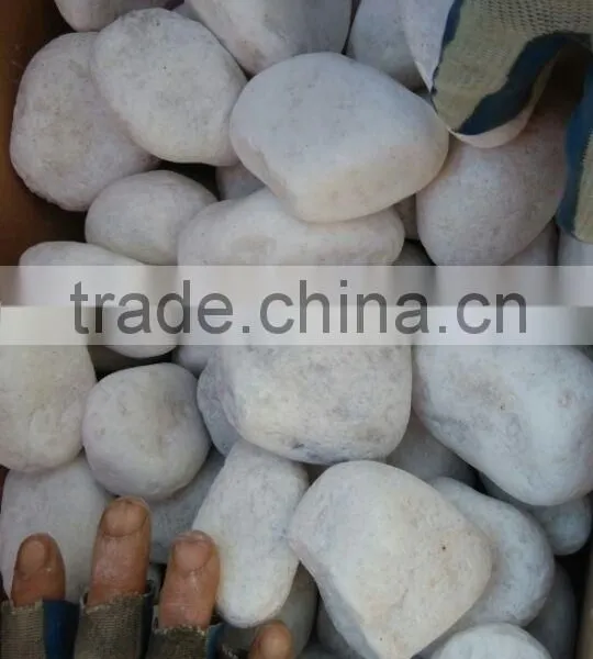 Popular and Hottest Snow White Tumbled Pebbles On Sales photo-3