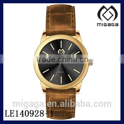 OEM ODM Customer Design Fashion Wristwatch for Women*leather Strap Quartz Watch Customer Design for Women photo-3
