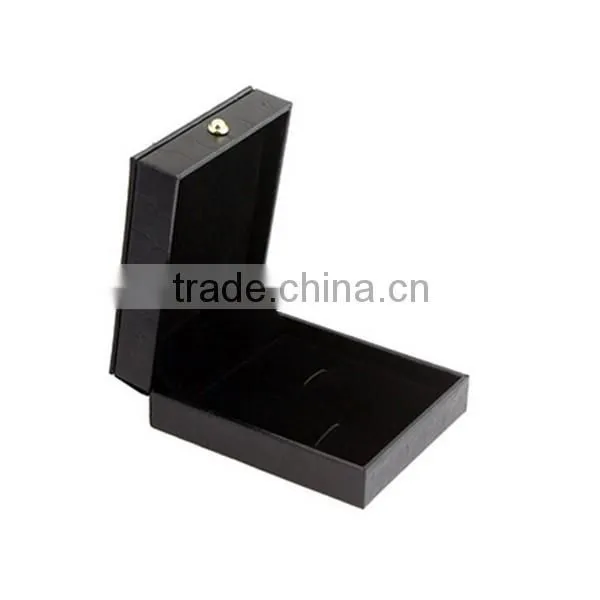 Wholesale Mens Black Leather Jewelry Box photo-2