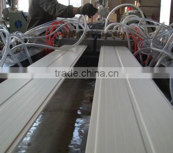 Wood Plastic Profile Extrusion Line photo-4