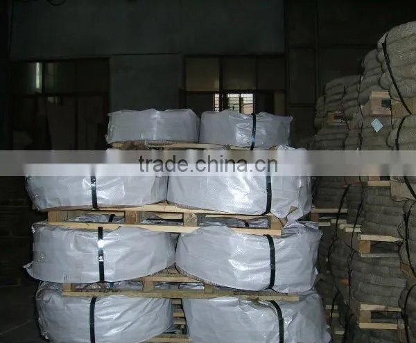 blue tempered steel strapping