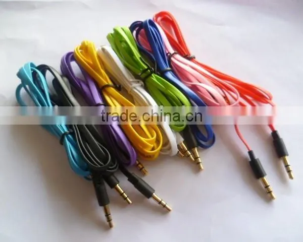 Factory Wholesale Colorful Flat DC 3.5 Cable photo-6