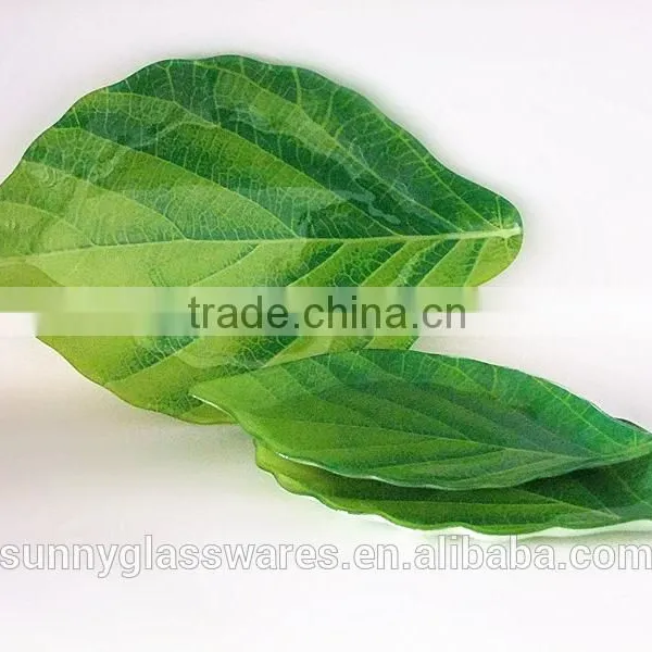The Leaves of Lucky Glass Plate photo-6