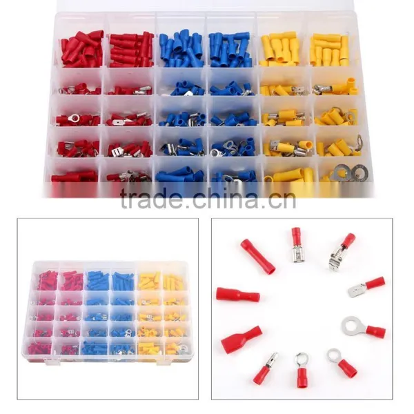 480pc insulation terminal assortment