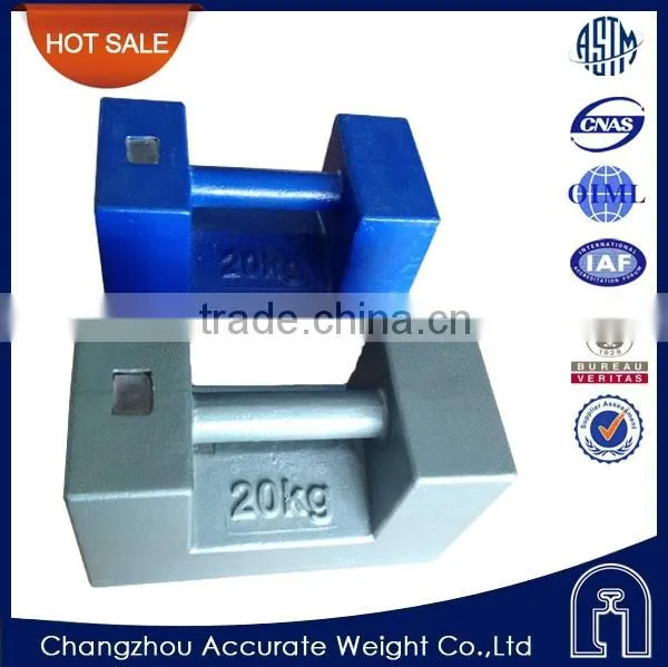M1 Class Calibration Weights 20kg, 20kg Test Weights, 20kg Cast Iron Weights photo-5