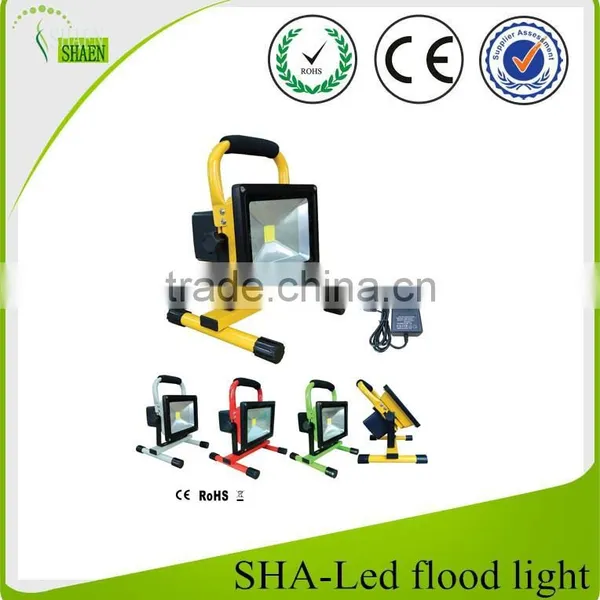 Super Brightness 10w 20w 30w Rechargeable Led Outdoor Flood Light photo-2