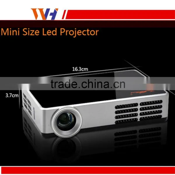 New Mini 1080P 400 ANSI Lumen HDMI Digital DLP Portable 3D Projector photo-5