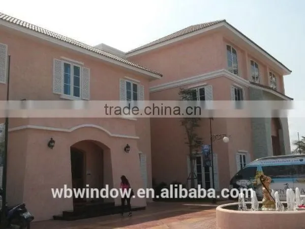 Energy Saving PVC Shutter Blind Window photo-3