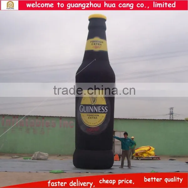 Giant Inflatable Advertising Beer Bottle , PVC Advertising Inflatable Bottle for Promotion photo-5
