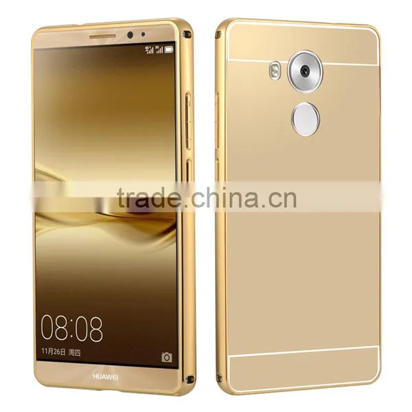 Mirror Case for Huawei Mate 8 Hard Aluminum Back Case For Huawei Mate8 With Metal Case photo-2