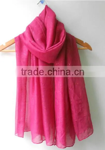 Fashion Glittery Muslim Scarf Hijab Muslim Scarf