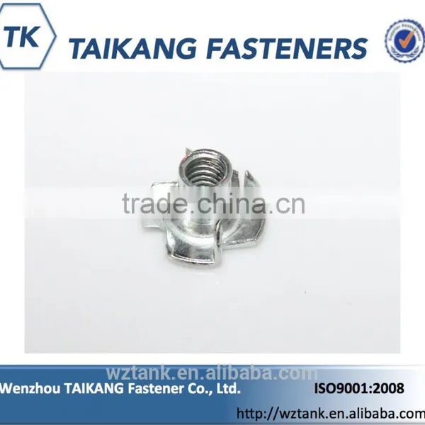 High Quality Made in China T- NUT Tee Nuts With Pronge