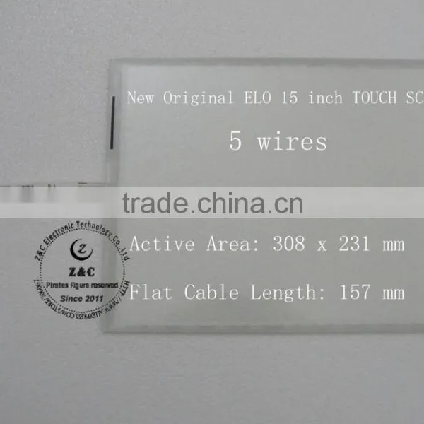 New Original ELO 15 Inch 5 Wires TOUCH SCREEN SCN-A5-FLT15.0-Z02-OH1-R SCN-A5-FLT15.0-Z19-0H1-R E541753 E281859 362740-9124