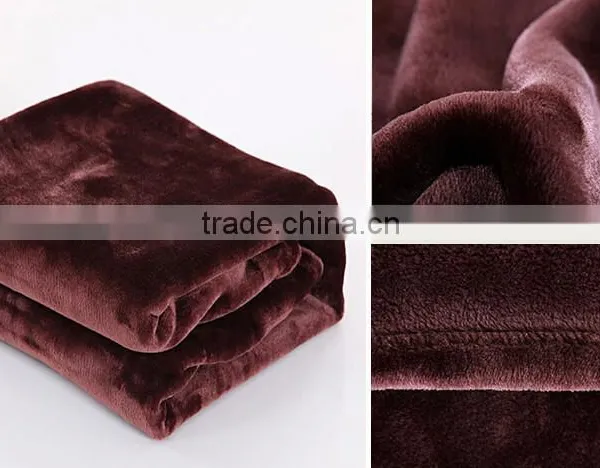 Solid Color Flannel Blanket photo-2