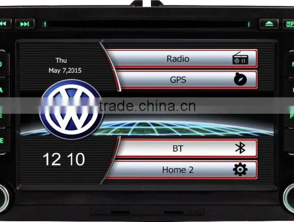 8inch HD Touch Screen Volkswagen Passat Car Stereo Gps With Bluetooth photo-4