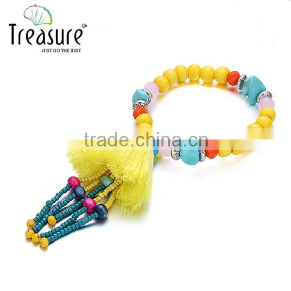 Long Tassel Bracelet 2016 Latest Design Jewelry Charm Bead Bracelet Valentine's Day Gift Quality Choice photo-4