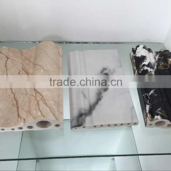 Plastic Pvc Profiles PVC Marble Profile PVC Line