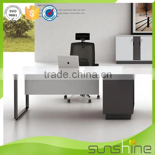 YS-MED05 Wooden MDF Executive Desk Manager Table Office Desk From China photo-2