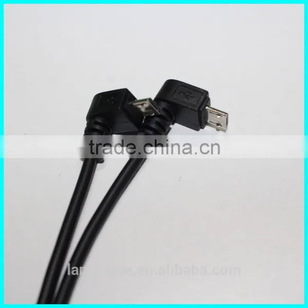 0.2M 22awg 90 Degree Micro Usb to Open Cable photo-3