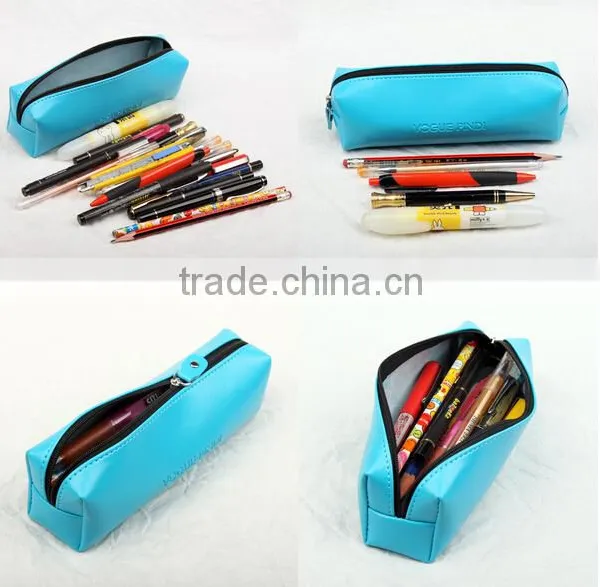 New Design Student School PU Pencil Case for Cheap Promotion photo-4