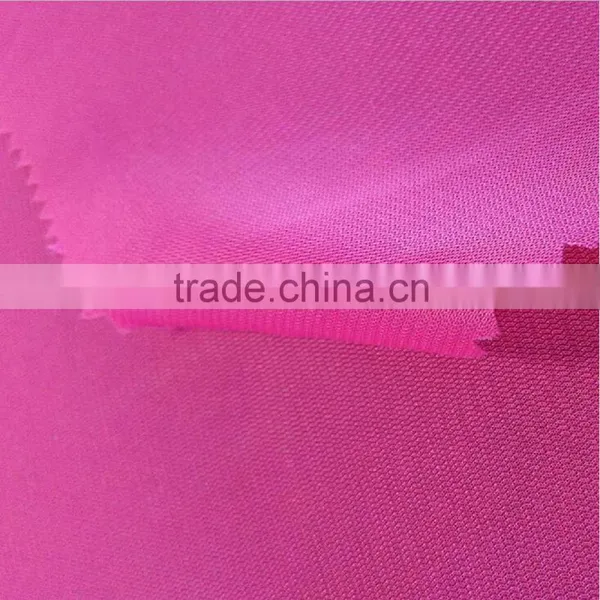 Coat Lining Plain Fabric 50D Air Permeability Interlock Textile Factory