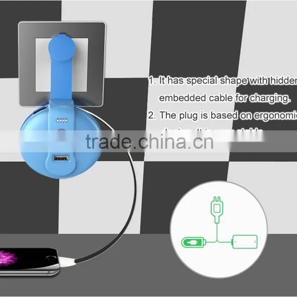 Colorful Round Shape Rohs Power Bank 3000mAh With Anker Power Bank Charger