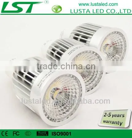 Anti-glare Les Design, Bridgelux 45mil Chips 90-100lm/W, Spotlight COB LED Bulb GU10 photo-2