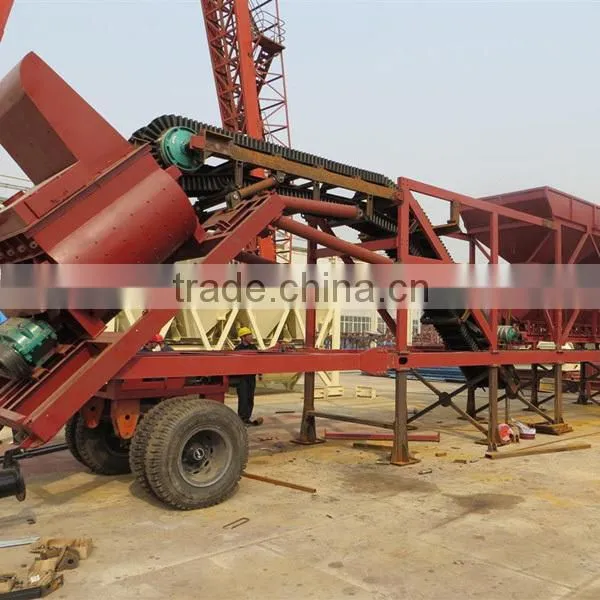 Mini 25m3/h Mobile Ready Concrete Mixed Batching/Mixing for Sale photo-3