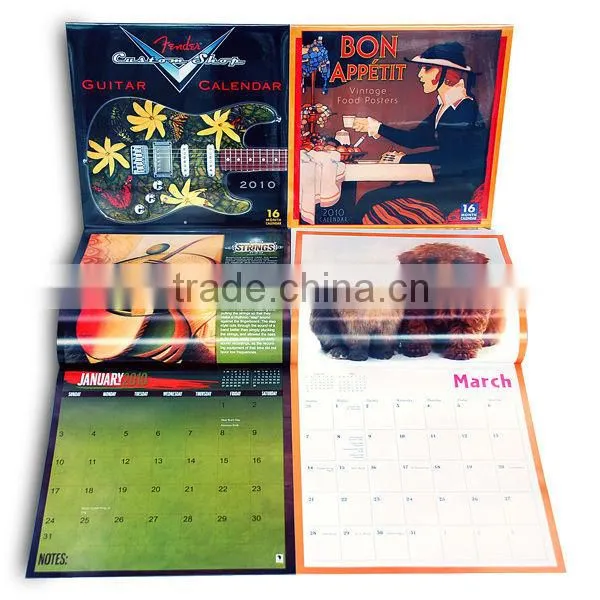 Spiral Wall Calendar Printing